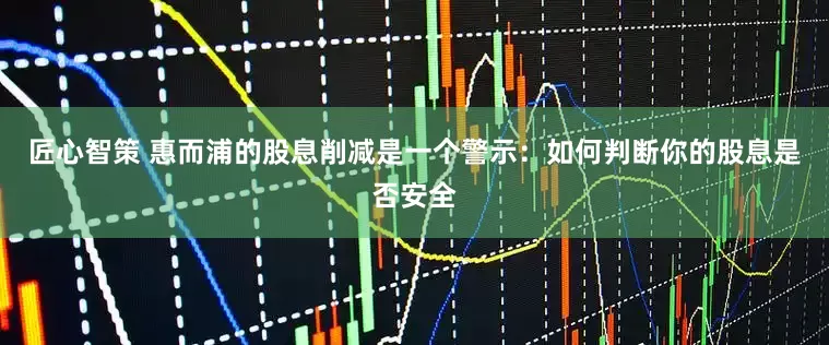 匠心智策 惠而浦的股息削减是一个警示：如何判断你的股息是否安全